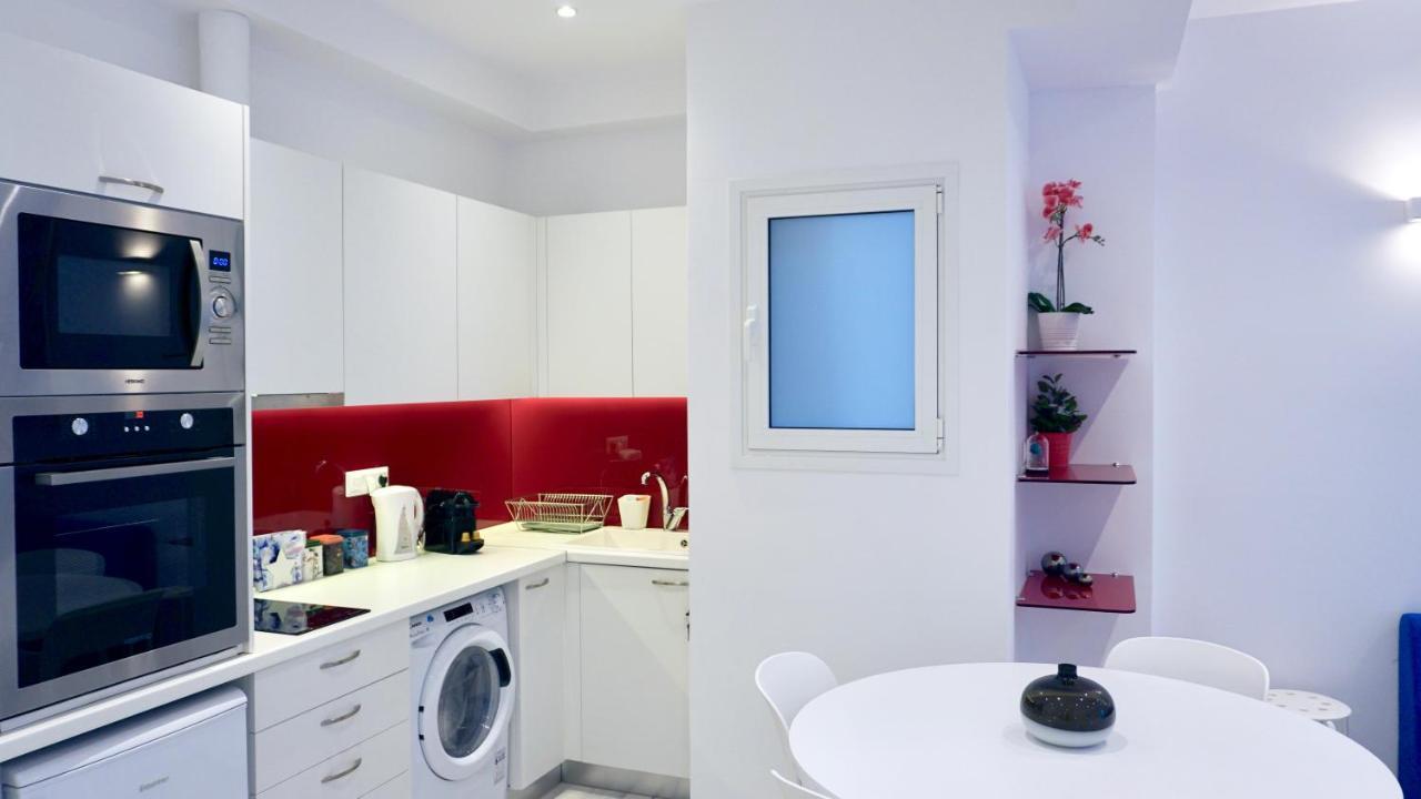 Central, Bright Apt In Athens Near Metro Extérieur photo